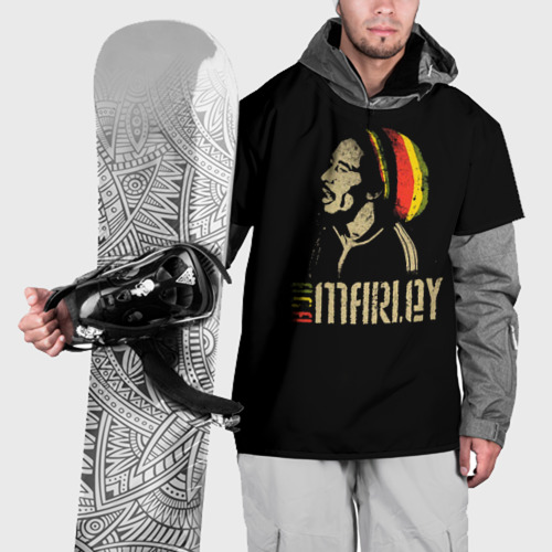 Накидка на куртку 3D Bob Marley, цвет 3D печать