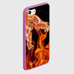 Чехол для iPhone 5/5S матовый Вой - фото 2