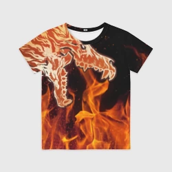 Детская футболка 3D Вой