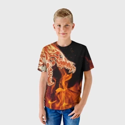 Детская футболка 3D Вой - фото 2