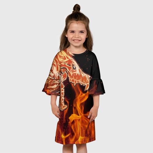 Детское платье 3D Вой - фото 4