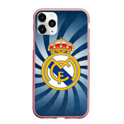 Чехол для iPhone 11 Pro Max матовый Реал Мадрид