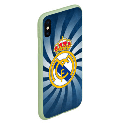 Чехол для iPhone XS Max матовый Реал Мадрид - фото 2