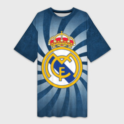 Платье-футболка 3D Реал Мадрид