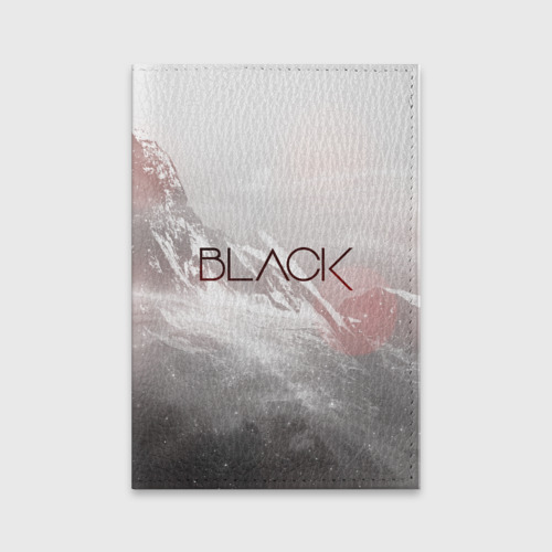 Обложка для паспорта матовая кожа BLACK Фото 01 Обложка для паспорта матовая кожа BLACK Фото 01