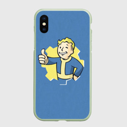 Чехол для iPhone XS Max матовый Fallout