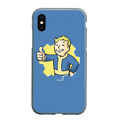 Чехол для iPhone XS Max матовый Fallout Фото 01 Чехол для iPhone XS Max матовый Fallout Фото 01