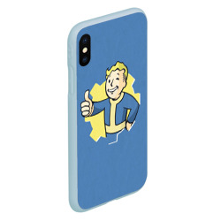 Чехол для iPhone XS Max матовый Fallout - фото 2