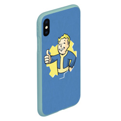 Чехол для iPhone XS Max матовый Fallout - фото 2