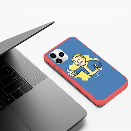 Чехол для iPhone 11 Pro Max матовый Fallout Фото 01 Чехол для iPhone 11 Pro Max матовый Fallout Фото 01