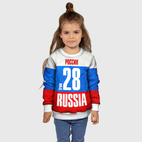 Детский свитшот 3D Russia (from 28), цвет 3D печать - фото 7