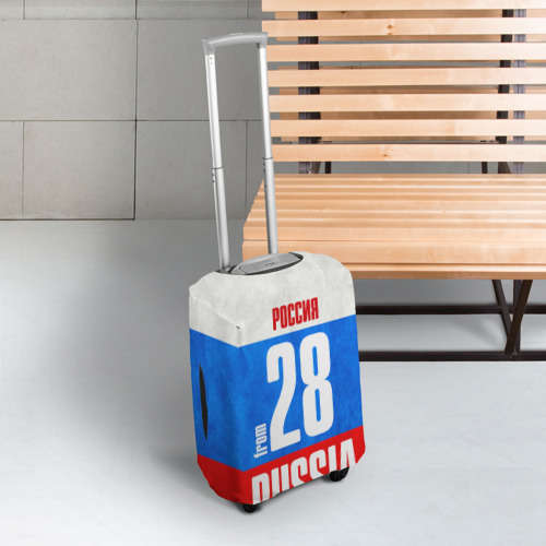 Чехол для чемодана 3D Russia (from 28), цвет 3D печать - фото 3