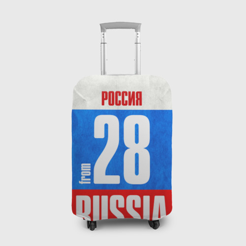 Чехол для чемодана 3D Russia (from 28), цвет 3D печать