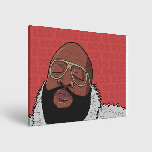 Холст прямоугольный Rick Ross, цвет 3D печать