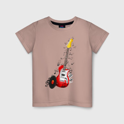 Детская футболка хлопок Бас-гитара