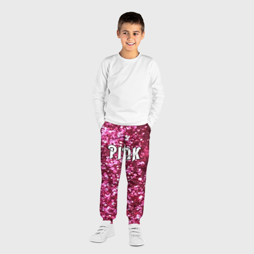 Детские брюки 3D Pink, цвет 3D печать - фото 4
