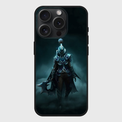 Чехол силиконовый для Apple iPhone 15 Pro матовый Dota 2 Phantom Assasin