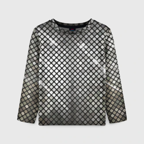 Детский лонгслив 3D Silver style