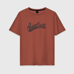 Женская футболка хлопок Oversize West Coast Customs