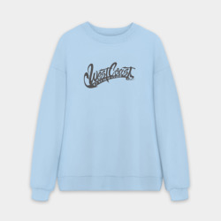 Мужской свитшот oversize без начеса хлопок West Coast Customs