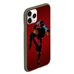 Чехол для iPhone 11 Pro Max матовый Muay thai 1 - фото 2
