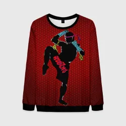 Мужской свитшот 3D Muay thai 1