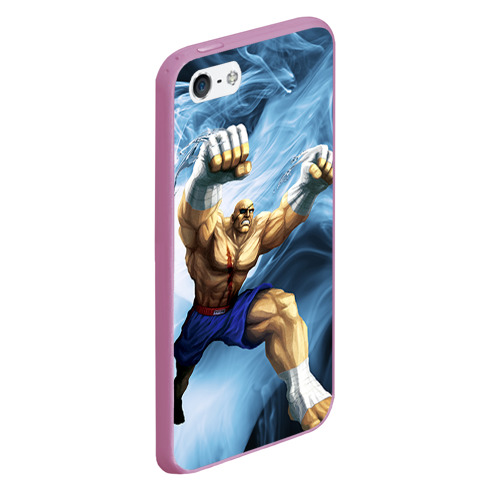 Чехол для iPhone 5/5S матовый Muay thai 3 - фото 3