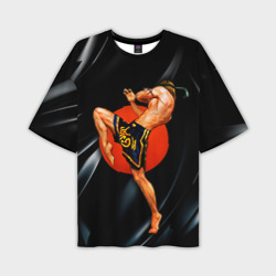 Мужская футболка oversize 3D Muay thai 4