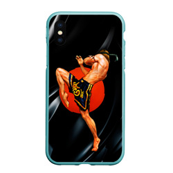 Чехол для iPhone XS Max матовый Muay thai 4