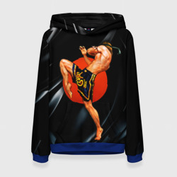 Женская толстовка 3D Muay thai 4