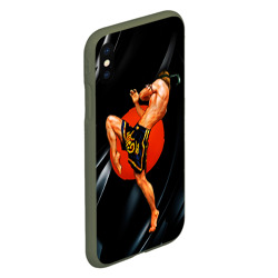 Чехол для iPhone XS Max матовый Muay thai 4 - фото 2