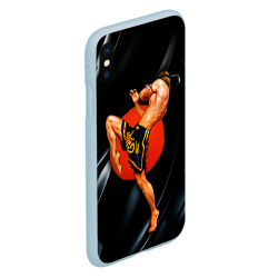 Чехол для iPhone XS Max матовый Muay thai 4 - фото 2