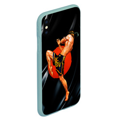 Чехол для iPhone XS Max матовый Muay thai 4 - фото 2