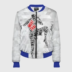 Женский бомбер 3D Muay thai 5