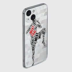 Чехол для iPhone 15 силиконовый с защитой камеры Muay thai 5 - фото 2
