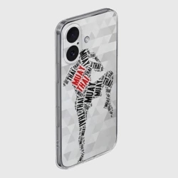 Чехол для iPhone 16 силиконовый с защитой камеры Muay thai 5 - фото 2