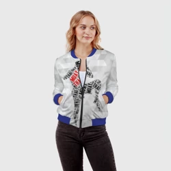 Женский бомбер 3D Muay thai 5 - фото 2