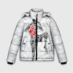 Зимняя куртка для мальчиков 3D Muay thai 5