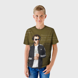 Детская футболка 3D Пушкин - фото 2