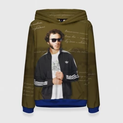 Женская толстовка 3D Пушкин