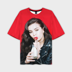 Мужская футболка oversize 3D Charli XCX