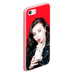 Чехол для iPhone 5/5S матовый Charli XCX - фото 2