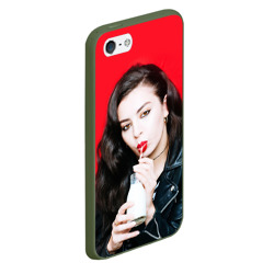 Чехол для iPhone 5/5S матовый Charli XCX - фото 2