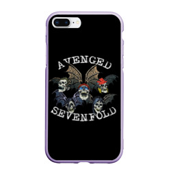 Чехол для iPhone 7Plus/8 Plus матовый Avenged Sevenfold