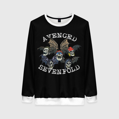 Женский свитшот 3D Avenged Sevenfold, цвет 3D печать