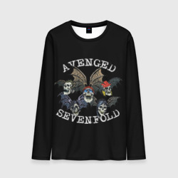Мужской лонгслив 3D Avenged Sevenfold