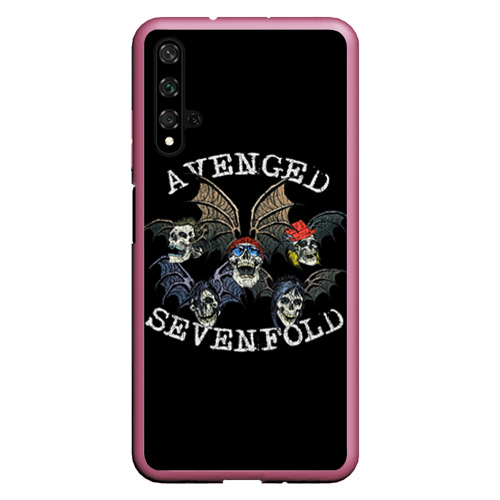 Чехол для Honor 20 Avenged Sevenfold, цвет малиновый