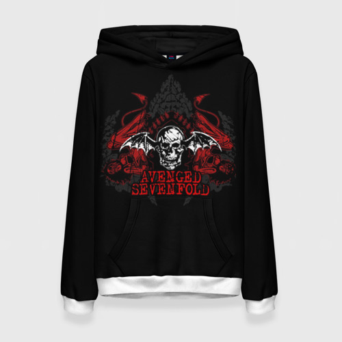 Женская толстовка 3D Avenged Sevenfold, цвет 3D печать