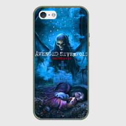 Чехол для iPhone 5/5S матовый Avenged Sevenfold
