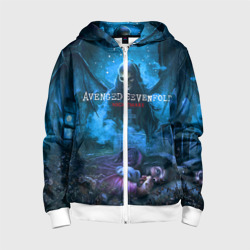 Детская толстовка 3D на молнии Avenged Sevenfold